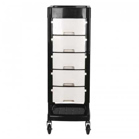 Coloring and storage hairdressing trolley-125871 