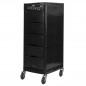 GABBIANO HAIRDRESSER CHARIOT FT65-A BLACK