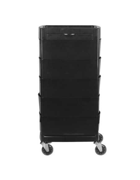 Coloring and storage hairdressing trolley-125877 