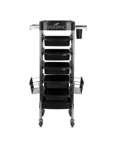 Coloring and storage hairdressing trolley-125879 