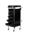 Coloring and storage hairdressing trolley-125879 