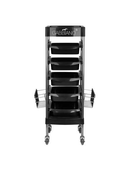 Coloring and storage hairdressing trolley-125879 
