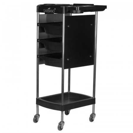 Coloring and storage hairdressing trolley-125883