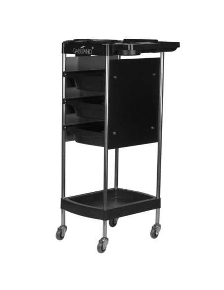 Coloring and storage hairdressing trolley-125883 