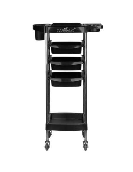 Coloring and storage hairdressing trolley-125883 