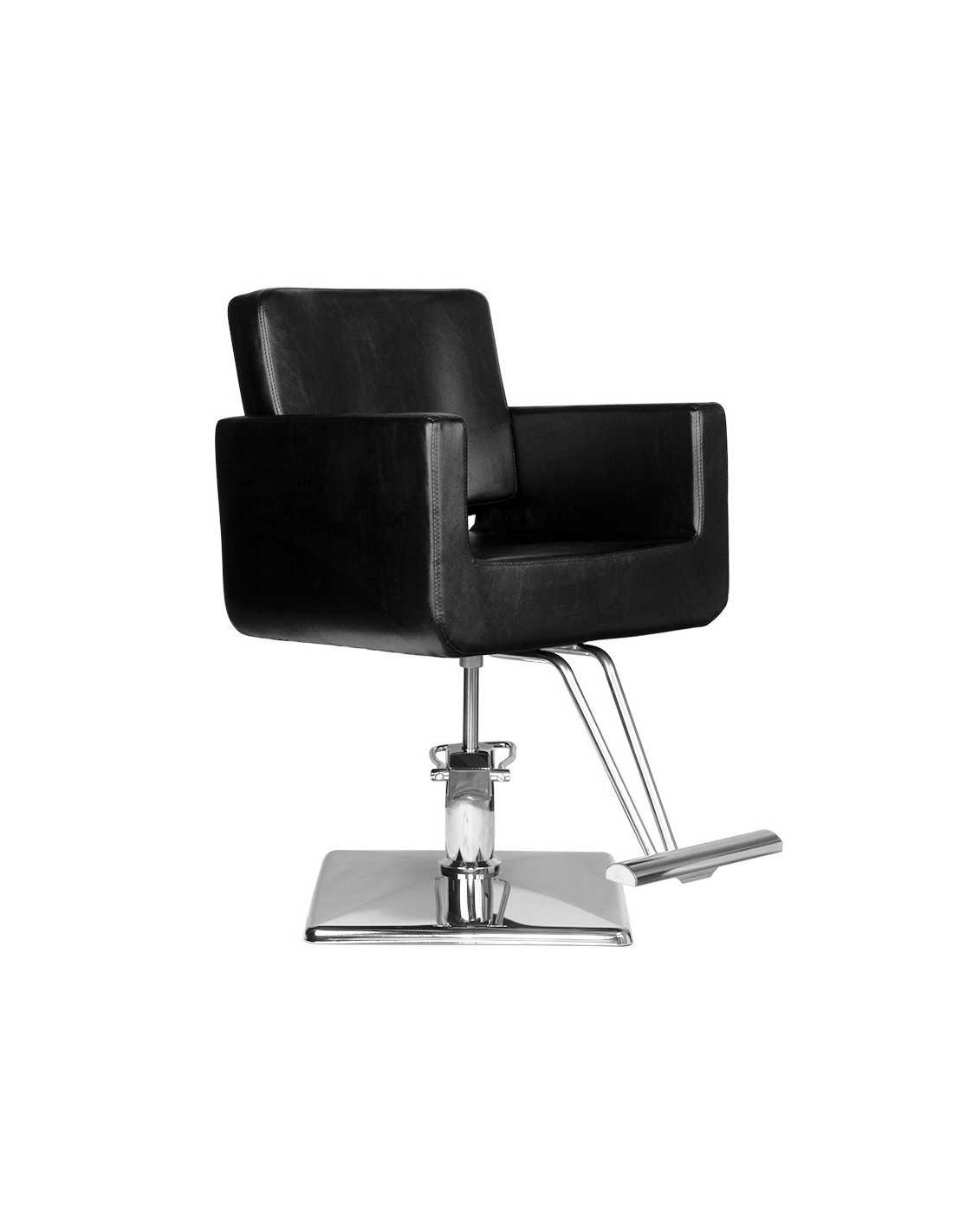 Bari black hairdressing chair {attributes}