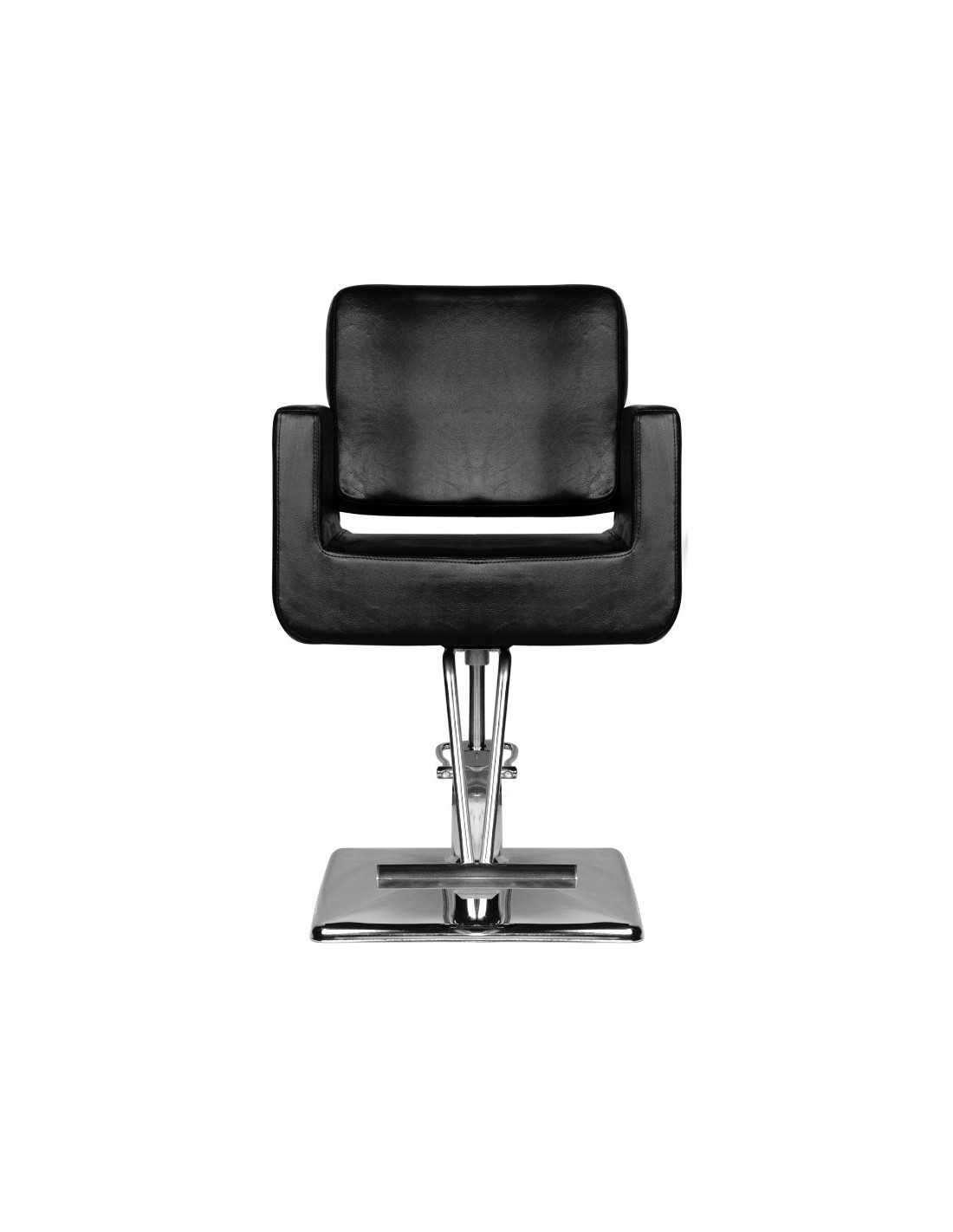 Bari black hairdressing chair {attributes}
