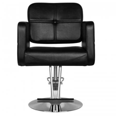 Fauteuil de coiffure cosenza noir