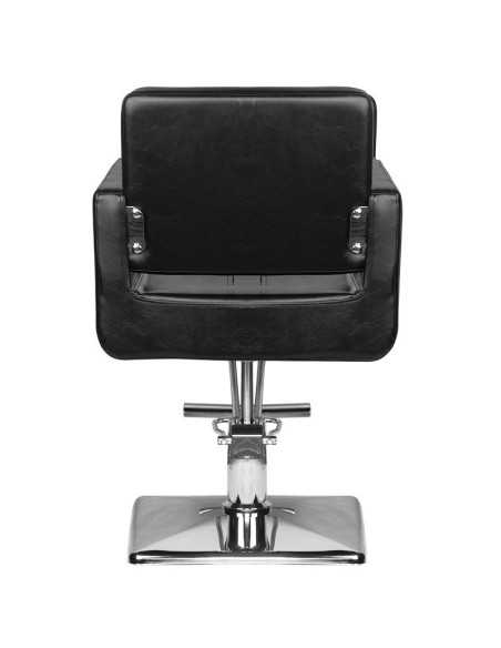 Fauteuil de coiffure bari noir {attributes}
