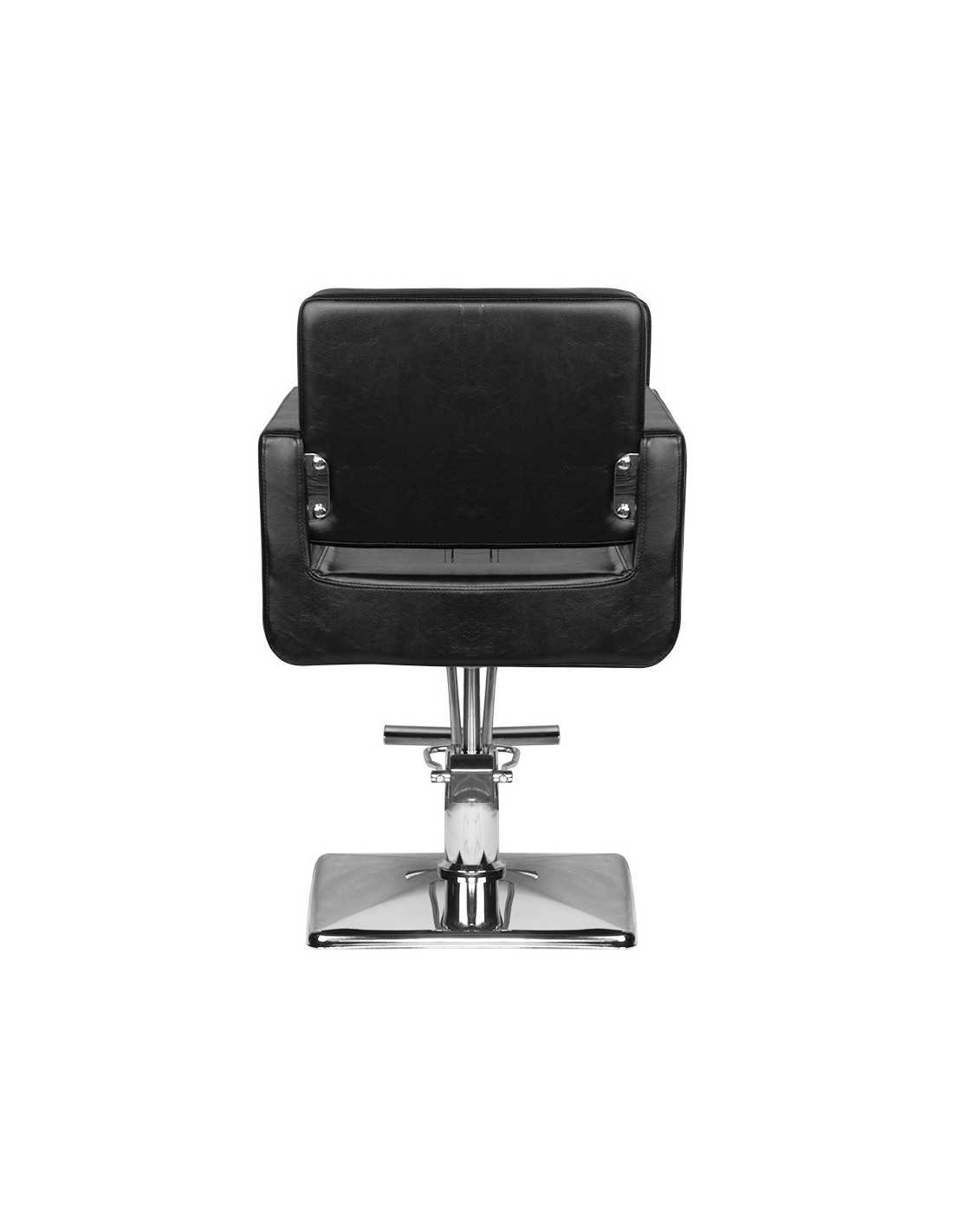 Bari black hairdressing chair {attributes}