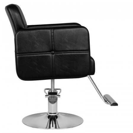 Fauteuil de coiffure cosenza noir {attributes}
