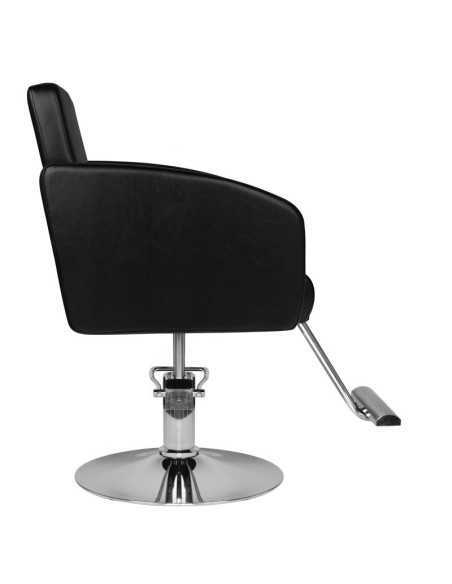 Fauteuil de coiffure trevise noir 