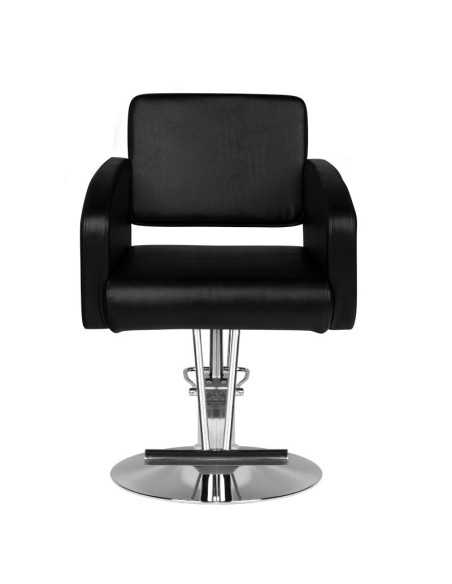 Fauteuil de coiffure trevise noir 