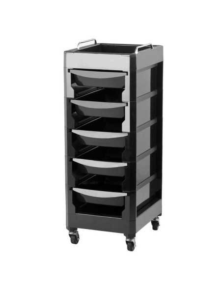 Coloring and storage hairdressing trolley-104108 