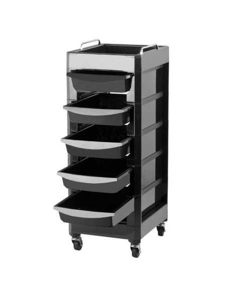 Coloring and storage hairdressing trolley-104108 