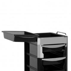 Coloring and storage hairdressing trolley-104108 