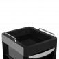 Coloring and storage hairdressing trolley-104108