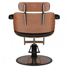 Florence black walnut styling chair 