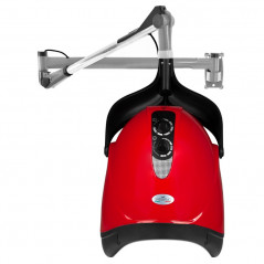 Hair dryer helmet on arm dx-w red 