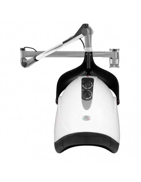 Hair dryer helmet on arm dx-w white 