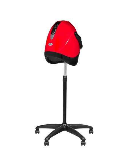 Secador de casco con soporte dx-w rojo 