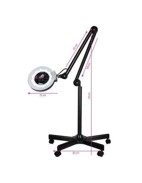 S5 led lamp + black tripod 