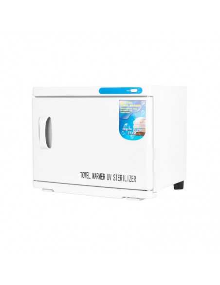 Towel warmer with uv-c sterilizer 23 l white 