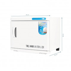 Handdoekwarmer met uv-c sterilisator 23 l wit 