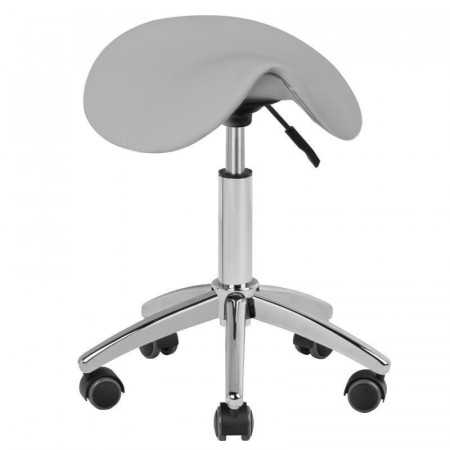 Banco com rodas AM-302 CINZA