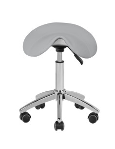 Tabouret à roulettes AM-302 GRIS 2
