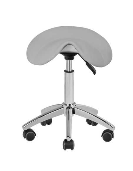 Banco com rodas AM-302 CINZA