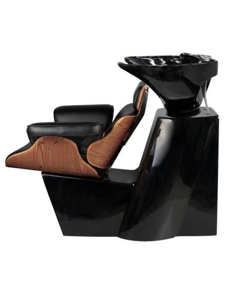 Recipiente de shampoo preto Florence M 