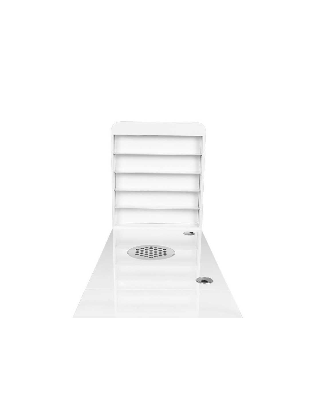 Manicure Tables 132080 COSMETIC DESK 310 WHITE LEFT