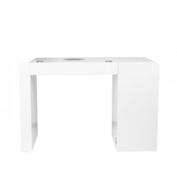 Giulia Manicure Table with vacuum cleaner WHITE