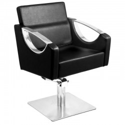 Black talin hairdressing chair 