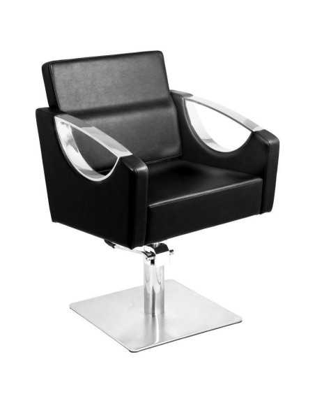 Black talin hairdressing chair 