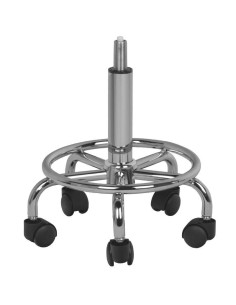 Tabouret à roulettes 6001 NOIR 2