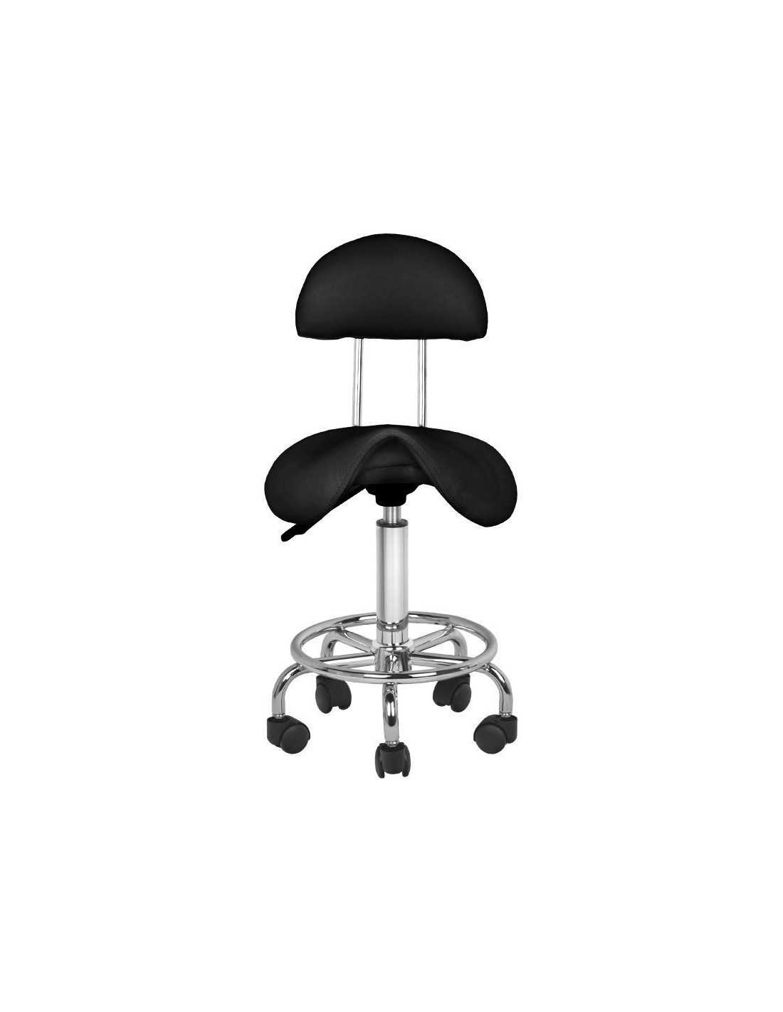 6001 BLACK Rolling Stool