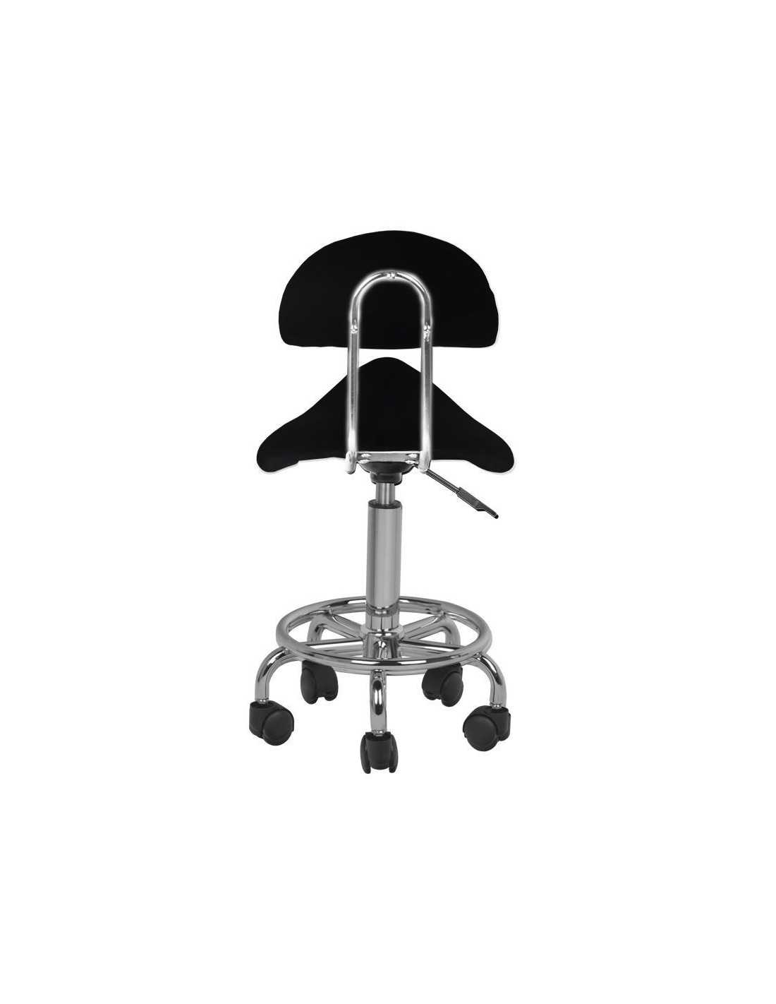 6001 BLACK Rolling Stool