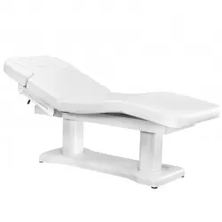 Table de Massage 125588 LIT D'ESTHÉTIQUE SPA 4 MOTEUR CHAUFFANT BLANC 818A