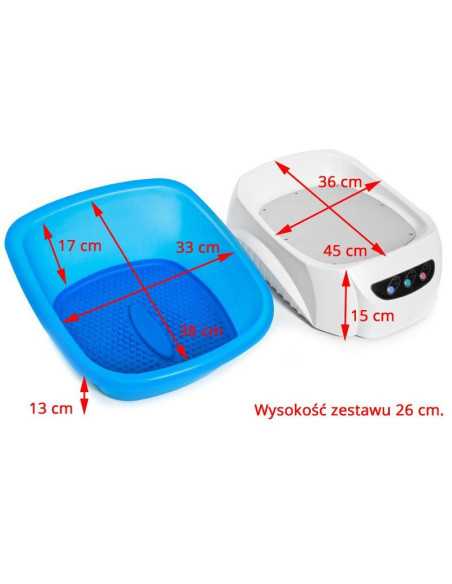 Bacia para banho de pés pedicure 106977 Bacia pedicure H123