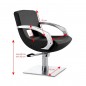 Black catania styling chair