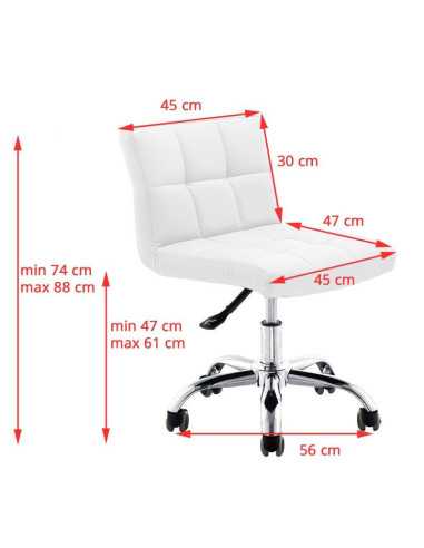 Associate Article 109188 COSMETIC CHAIR A-5299 WHITE