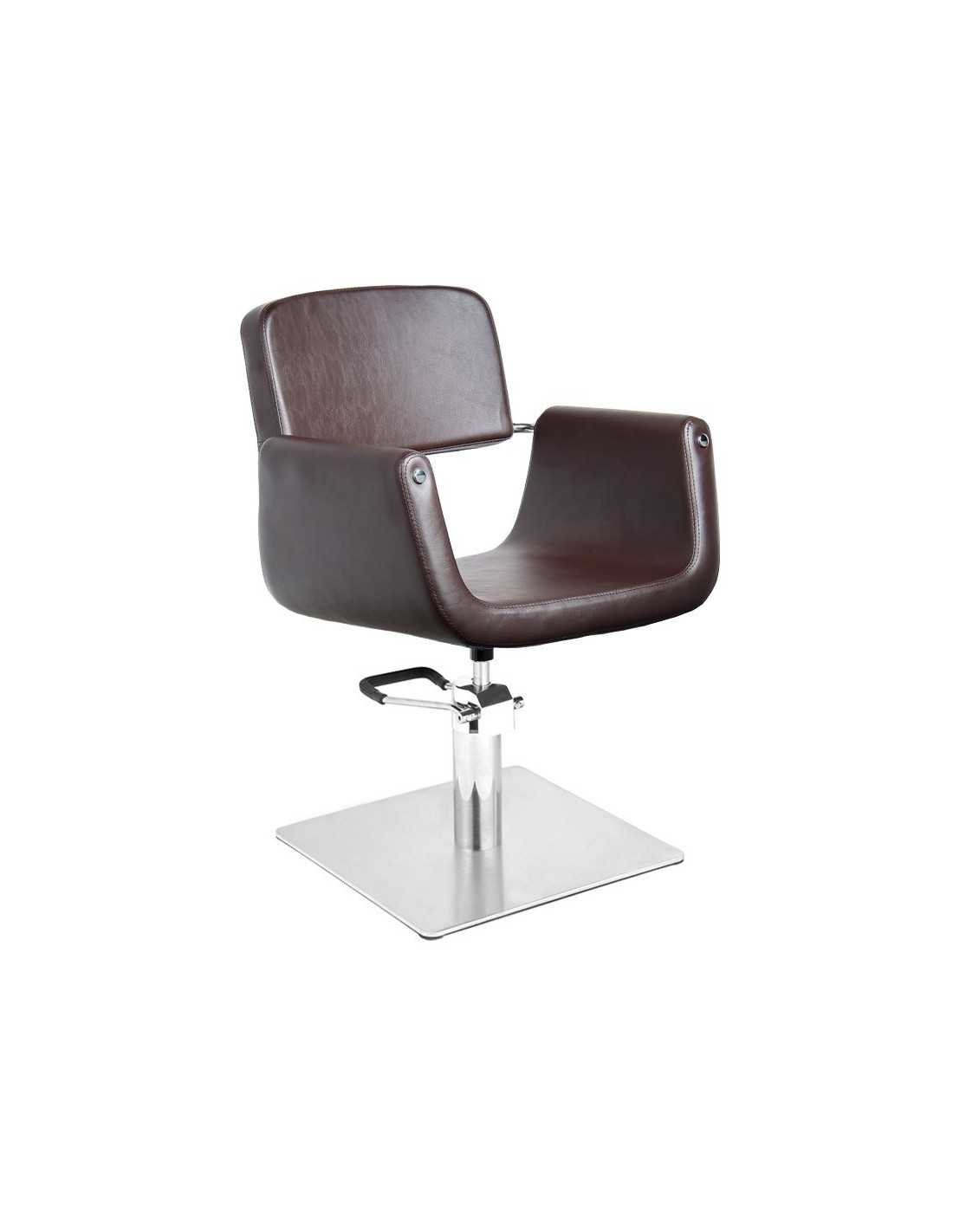 Helsinki brown hairdressing chair {attributes}
