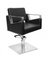 Black vilnius hairdressing chair 