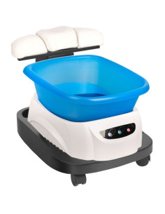 Associate Article  109655 PLATEAU AZZURRO AVEC UN MASSEUR ET UN CHARIOT