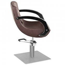 Brown Catania hairdressing chair