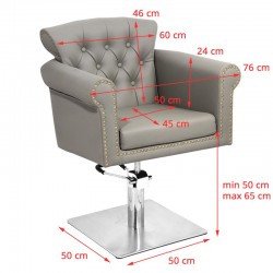 Styling chair berlin gray