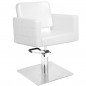 White ankara styling chair