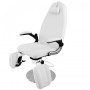 Fauteuils Podologie 112603 CHAISE HYDRAULIQUE PODOLOGIQUE BLANCHE AZZURRO 713A